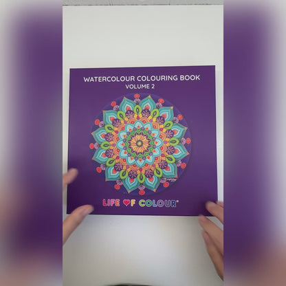 Watercolour Colouring Book - Volume 2
