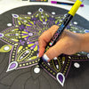 Life of Colour Mandala Mega Galaxy Painting Kit - Bundle of 6  NO Pens - Image 3