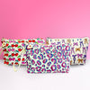 DIY Essentials Pouch Bundle of 3 - Leopard Print, Bows and Cherry - No Pens - Image 1