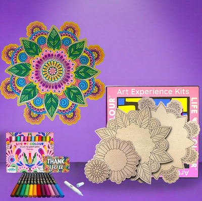 Life of Colour 3D Mandala - Celestia Bloom