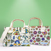 The Creative Tote Bag Bundle of 2 - Boho and Flower Mandala design - No Pens - Image 1