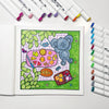 Cute and Cosy Colouring Book and Art Markers Bundle - Image 2
