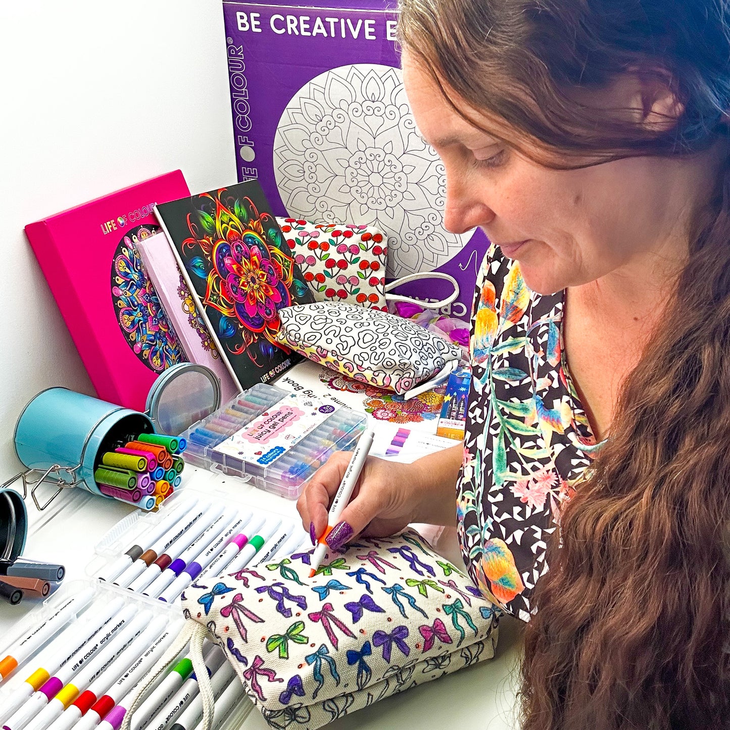 DIY Essentials Pouch Bundle of 3 - Leopard Print, Bows and Cherry - No Pens