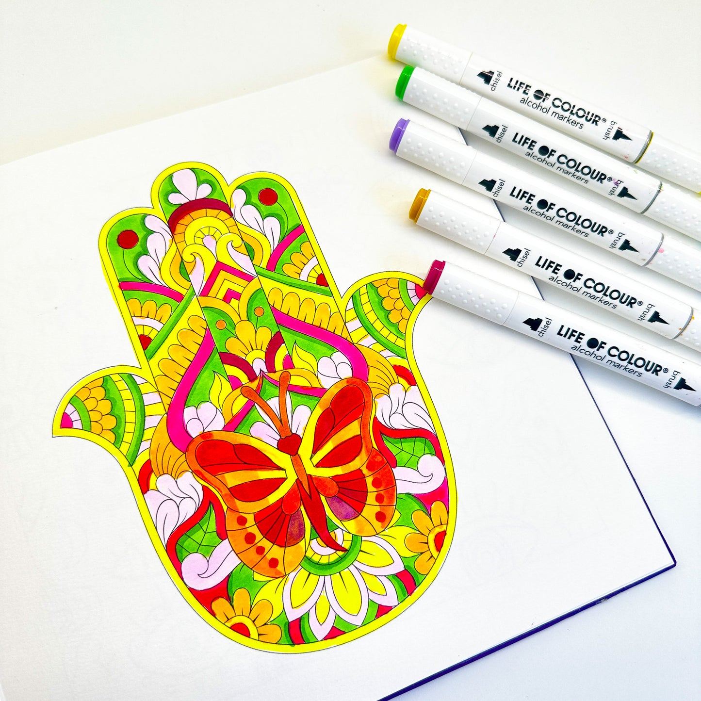 Watercolour Colouring Book - Volume 2