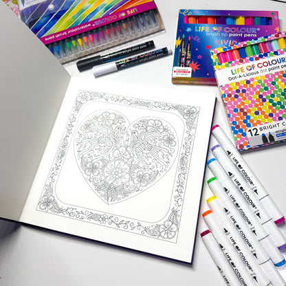 Watercolour Colouring Book - Volume 2