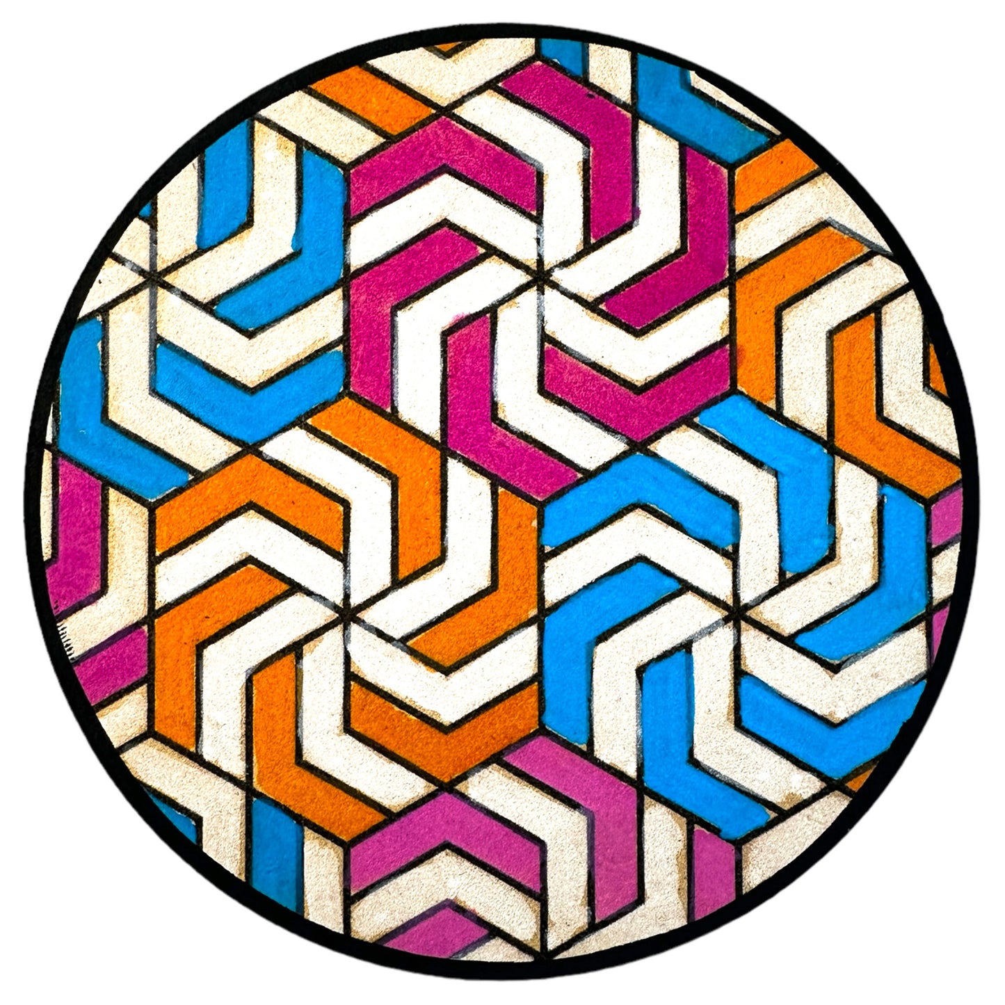 Life of Colour Zendoodle Coaster Kit - Set of 6