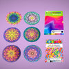 Life of Colour Mini Mandala Painting Kit Bundle of 6 - Image 1