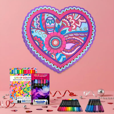 3D Love Nature Boards - Heart