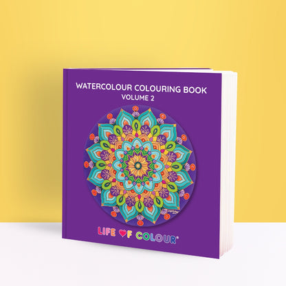 Watercolour Colouring Book - Volume 2