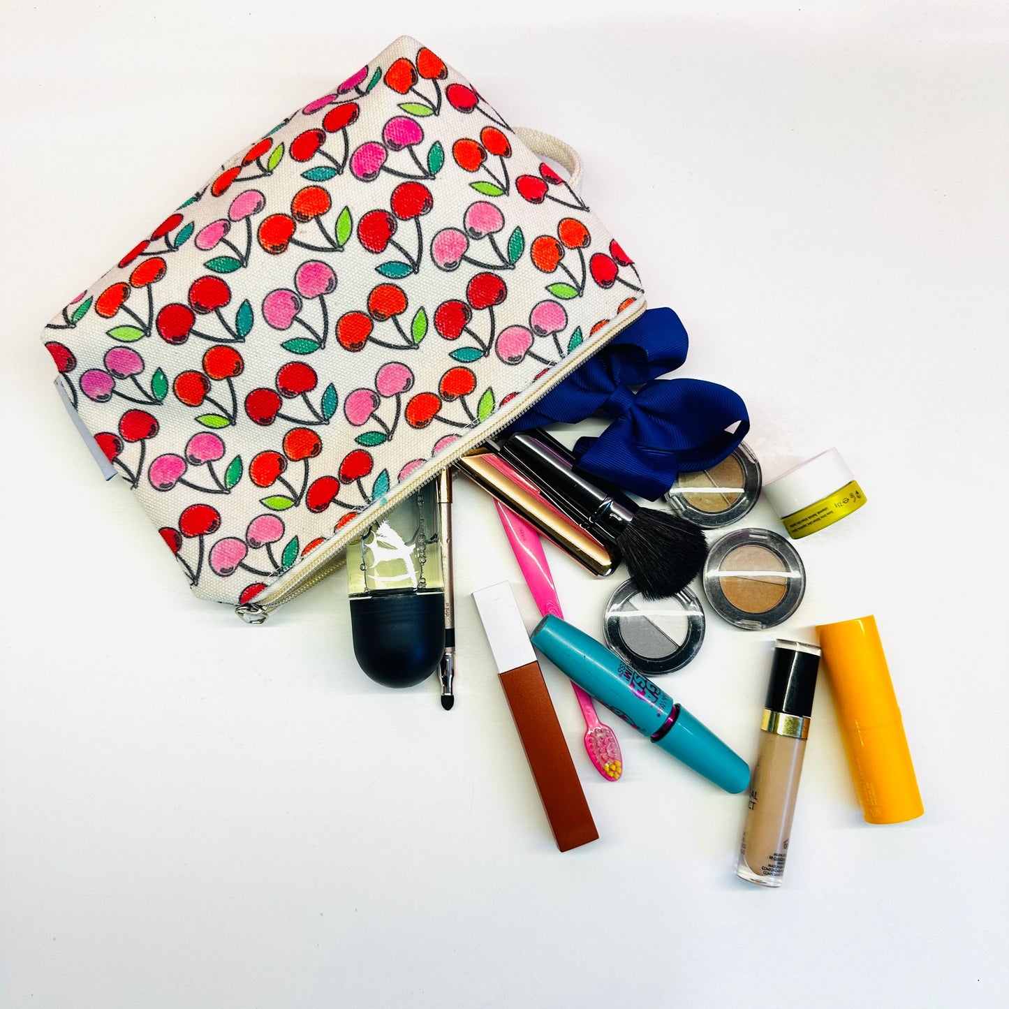 DIY Essentials Pouch - Cherry Design