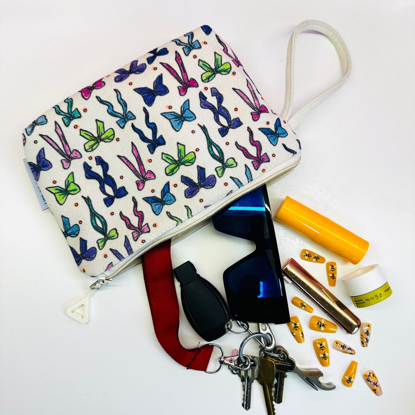 DIY Essentials Pouch - Bow Design