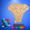 Life of Colour Elephant Painting Kit - Image 2
