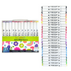 Art Markers - 24 Alcohol Based, Dual Tip Markers for Colouring - Image 1