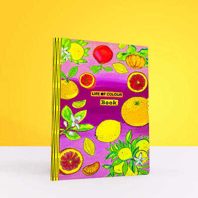 Wooden Binder Painting Kit - Fruit Design