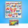 Canvas and Frame Painting Kit - Butterflies - Image 1