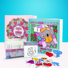 Cute and Cosy Combo - Colouring Book and stickers bundle - Image 1