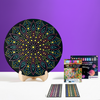 Life of Colour Dot Mandala Painting Kit - Draco (The Dragon) - Image 1