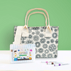 The Creative Tote Bag - Flower Mandala design - Image 2
