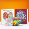 Mega Gold Foil Colouring Book Bundle - Image 1