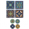 Ceramic Tiles and Coasters Painting Kit - No Pens - Image 5