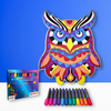 Life of Colour Owl Painting Kit - Image 1
