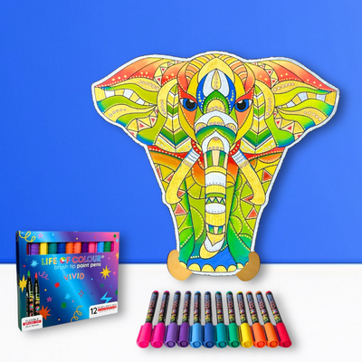 Life of Colour Elephant Painting Kit