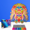 Life of Colour Lion Painting Kit - Image 1